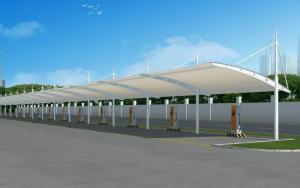 阿贝膜结构停车棚