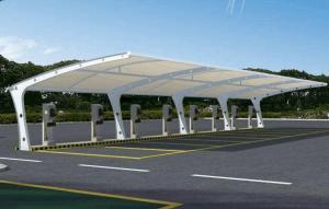 阿贝膜结构停车棚