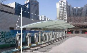 阿贝膜结构停车棚